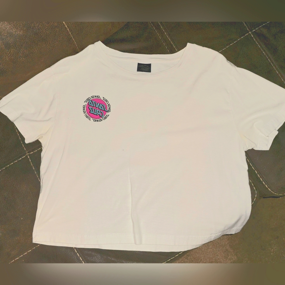 The Original Santa Cruz Crop Tee Size Med